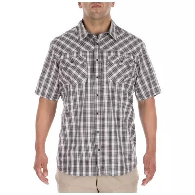 Сорочка тактична з коротким рукавом "5.11 Double Flex Covert Short Sleeve Shirt" Pearl