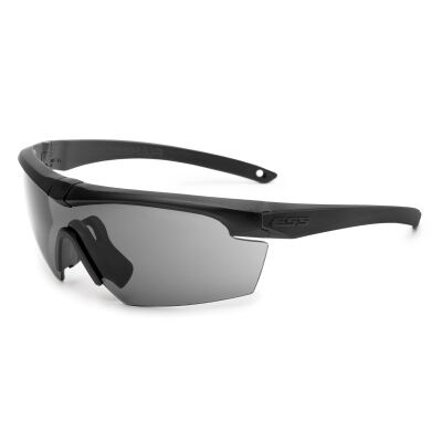 Окуляри захисні балістичні "ESS Crosshair Black with Smoke Gray Lense" Black