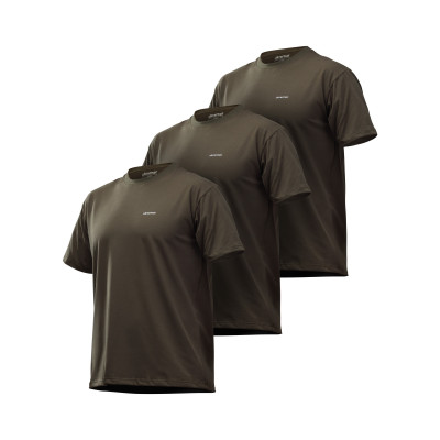 Комплект футболок Basic Military T-shirt. Олива. Размер XL