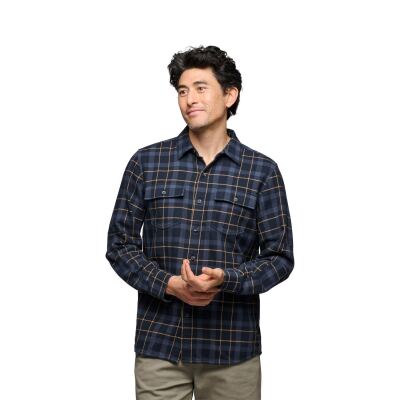 Сорочка чоловіча Black Diamond M Project Twill LS Shirt, Charcoal/Black