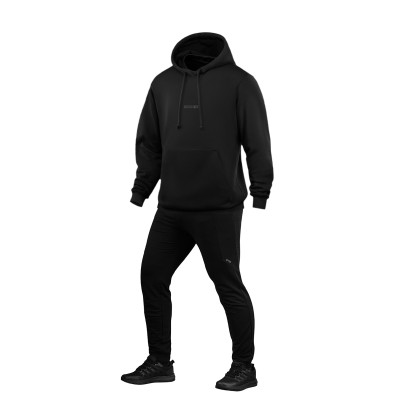M-Tac спортивний костюм (кофта Hoodie Born by Revolution Oversize Hard + штани Stealth Active). Чорний
