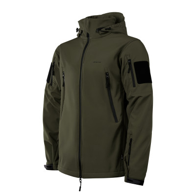 Куртка тактична Softshell Hawk Jacket. Захист від вітру та вологи.  Олива