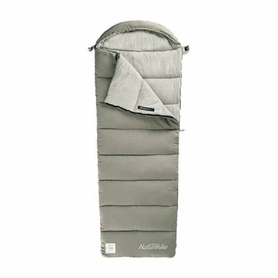 Спальний мішок Naturehike M400 (від -4°C до -18°C). Лівий. Колір Олива