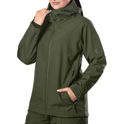 Тактична жіноча куртка Stalker SoftShell, Camotec. Олива