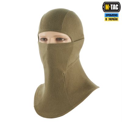 Балаклава M-Tac Ніндзя Pro Мікрофліс Ріп-Стоп Тан