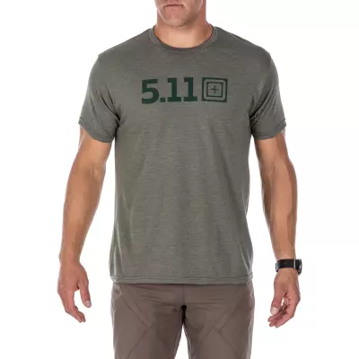 Футболка "5.11 Tactical LEGACY TONAL S/S TEE" Military Green Heather