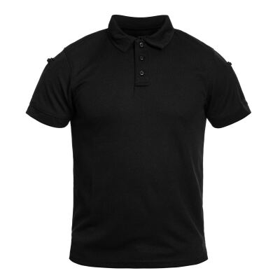 Футболка Поло тактична "TACTICAL QUICK DRY POLOSHIRT" Black