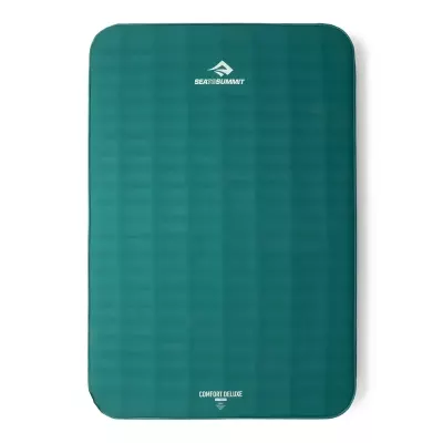 Килимок самонадувний Sea to Summit Comfort Deluxe Self Inflating Mat Double – Темно-зелений
