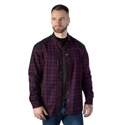 Сорочка "Тайфун" Red/Navy