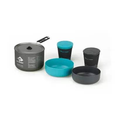 Набор посуды Sea to Summit Alpha Cookset 2.1 1,9 мл – Темно-серый