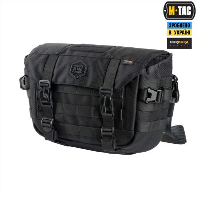 Сумка M-Tac Messenger Bag Elite Hex Чорна