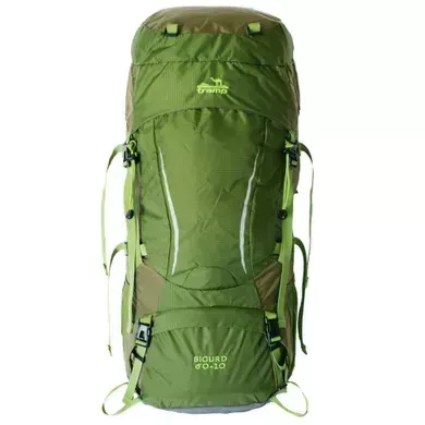 Рюкзак туристический Tramp Sigurd 60+10 л, зеленый
