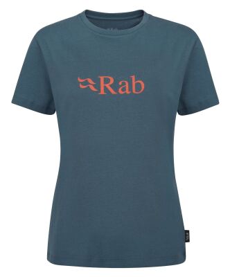 Футболка жіноча Rab Tuku Logo Tee Wmns, Orion Blue