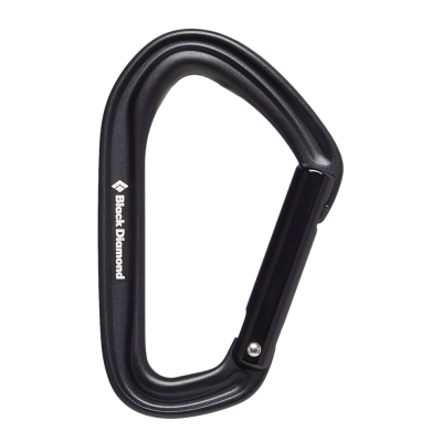 Карабин Black Diamond HotForge Straight Carabiner, Black