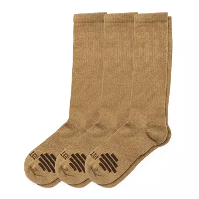 Шкарпетки тактичні "5.11 Tactical® Duty Ready Plus OTC Socks" (3 пари) US Dark Coyote