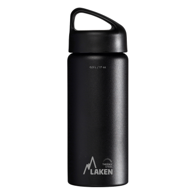 Термопляшка Laken Classic Thermo 0,5L, Black