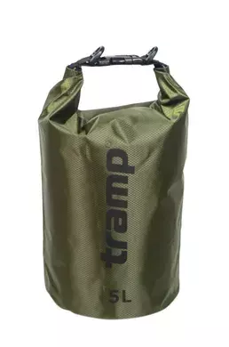 Гермомішок Tramp PVC Diamond Rip-Stop 5 л UTRA-110, олива 5 л
