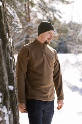 Кофта флісова Tribe Jacket Half Zip, Пісочна