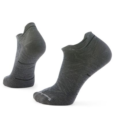 Шкарпетки чоловічі Smartwool Run Zero Cushion Low Ankle Socks, Medium Gray