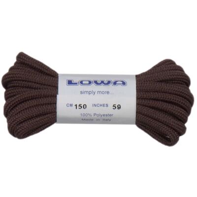 Шнурки LOWA Zephyr 150 cm, темно-коричневий