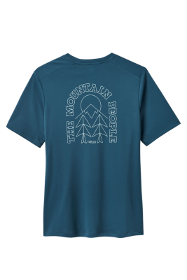 Женская футболка Rab Force Cirque Tee Wmns, Tempest Blue