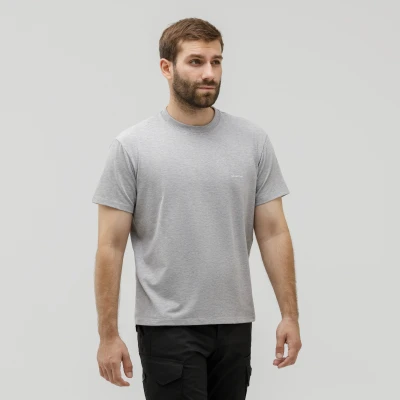 Футболка Basic Military T-shirt 2.0. Cotton and Elastane. Серый