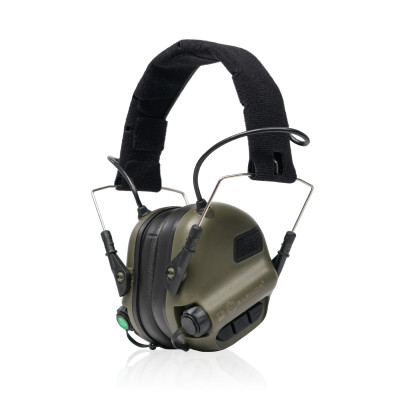 Активні навушники Earmor М31. Олива. Захист IPX-5, ударостійкі