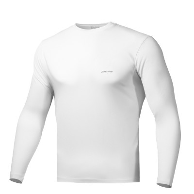 Кофта-лонгслив Ukrarmor Pulse Longsleeve. Cotton and Elastane. Белый