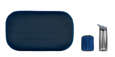 Подушка надувна Sea to Summit Aeros Premium Pillow Deluxe, 14х56х36 см, Navy