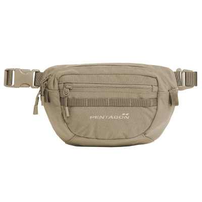 Сумка поясная Pentagon Tactical Modular Fanny Pack. Койот