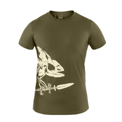 Футболка Helikon-Tex T-shirt Full Body Skeleton. Олива
