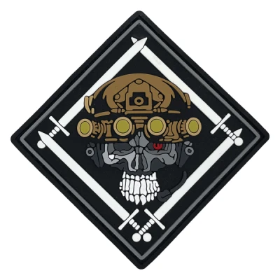 Патч (шеврон) «Gladiator» от от А.Т.А.К.А. Мягкий ПВХ пластик. Белый Патч (шеврон) «Gladiator» от от А.Т.А.К.А. Мягкий ПВХ пластик. Белый