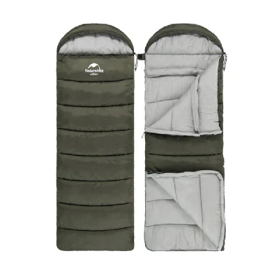 Спальний мішок Naturehike U350S (від -2°C до -13°C). Лівий. Колір Олива