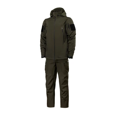 Комплект одежды Softshell Hawk Jacket & Pants. Защита от ветра и влаги. Олива Комплект одежды Softshell Hawk Jacket & Pants. Защита от ветра и влаги. Олива