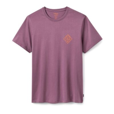 Футболка чоловіча Rab Stance Basecamp Badge Print Tee, Dark Iris