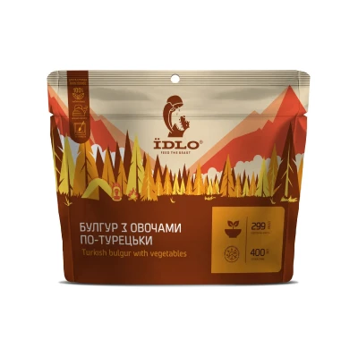 Булгур быстрого приготовления ЇDLO с овощами по-турецки, 90 г Булгур быстрого приготовления ЇDLO с овощами по-турецки, 90 г