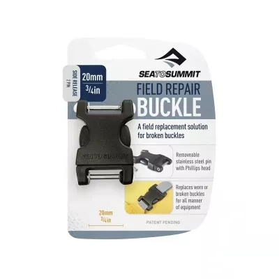 Пряжка Sea to Summit Buckle Side Release 2 PIN, 20 мм – Чорна