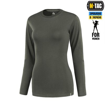 Футболка з довгим рукавом M-Tac 93/7 Lady Army Олива, army Olive