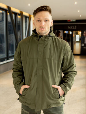 Куртка "SURPLUS ZIPPER WINDBREAKER" Brown