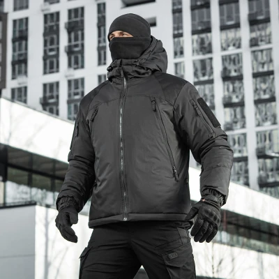 Куртка зимняя M-Tac Alpha Gen.III Pro Primaloft. Черная