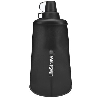 Пляшка-фільтр для води LifeStraw Peak Squeeze, 650 мл, Dark Mountain Gray