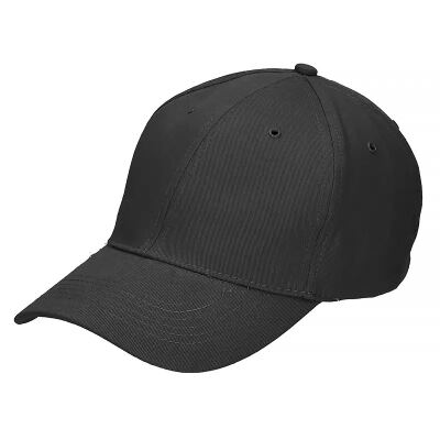 Бейсболка однотонна Black