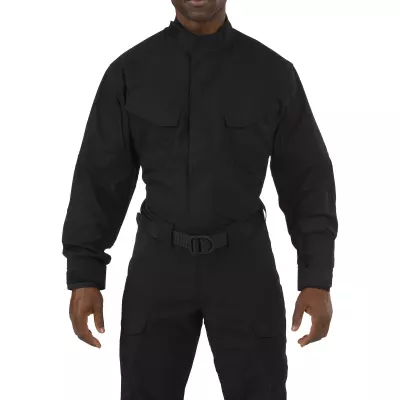 Рубашка тактическая "5.11 STRYKE ™ TDU® LONG SLEEVE SHIRT" Black