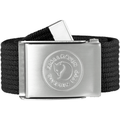 Ремень Fjällräven 1960 Logo Belt, Black