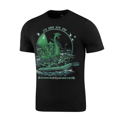 Футболка M-Tac Дракар Чорна, black, чорний