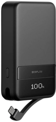 Повербанк EcoFlow RAPID Magnetic Power Bank 10000, чорний