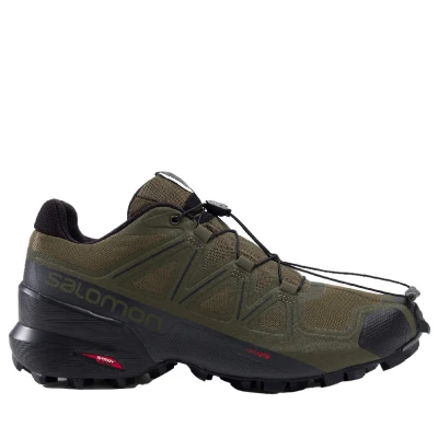 Трекінгові кросівки Salomon® SpeedCross 5. Оливково-чорні Трекінгові кросівки Salomon® SpeedCross 5. Оливково-чорні