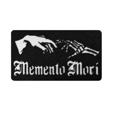Патч Camotec Memento Mori (4.5*8) Чорний