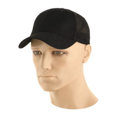 Бейсболка M-Tac Mesh Cap Чёрный с сеткой