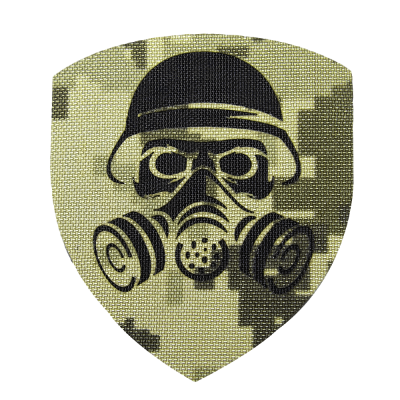 Шеврон Camotec Хім. Солдат (7*8) Піксель (ММ-14)